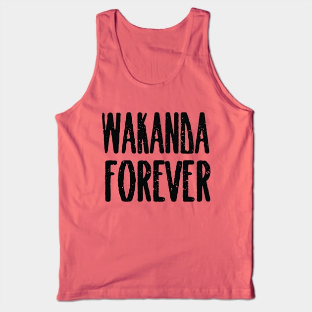 Wakanda forever Tank Top by ArtMaRiSs